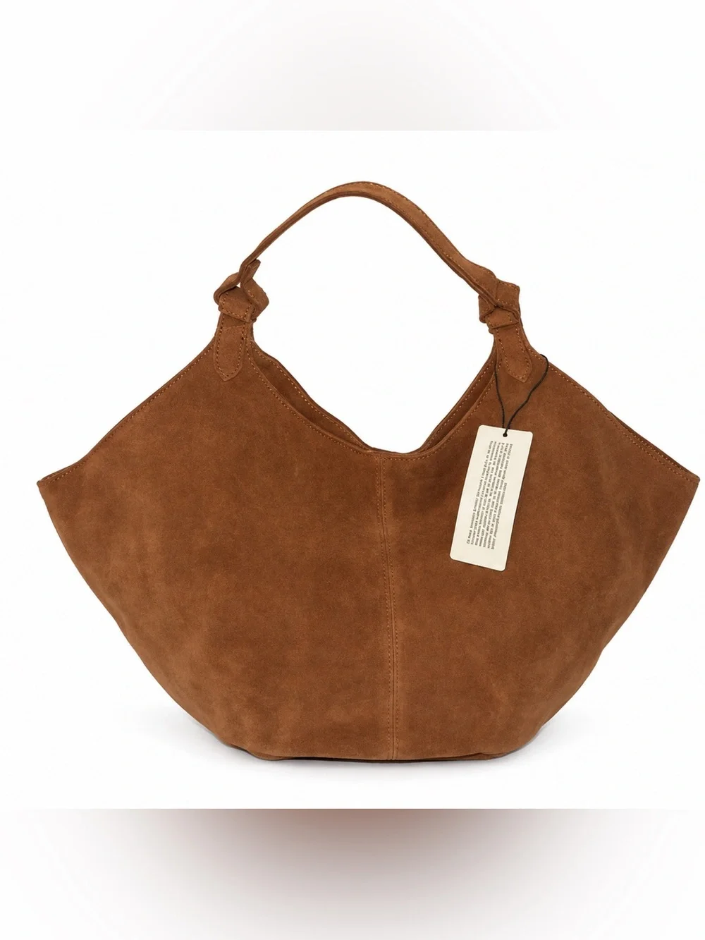 M.I.L.A. Emma Suede Bag in Brown Toffee